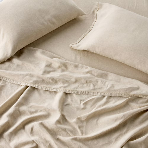 100 linen sheet - linen,